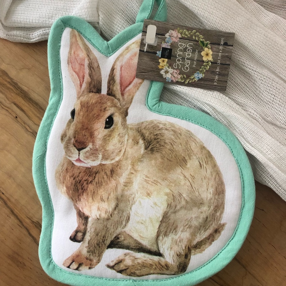 FINAL $$ DROP ⭐️ NWT Rabbit potholder(2/$10)